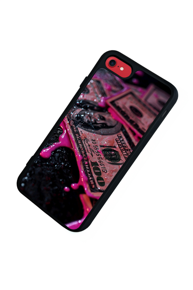 iPhone SE Uyumlu Para Tasarımlı Glossy Premium Kılıf