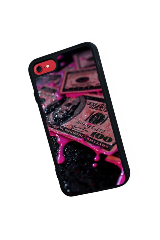 iPhone SE Uyumlu Para Tasarımlı Glossy Premium Kılıf