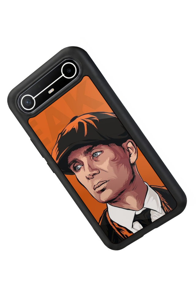 Tecno Spark Slim 5G Uyumlu Peaky Blinders Tasarımlı Glossy Premium Kılıf