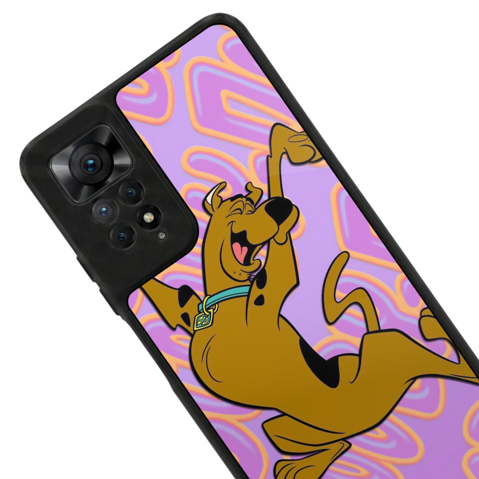 Xiaomi Redmi Note 12 Pro Uyumlu Scooby Doo Tasarımlı Glossy Premium Kılıf