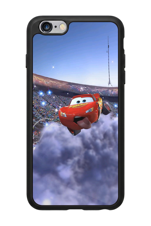iPhone 6s Plus Uyumlu Şimsek McQueen Tasarımlı Glossy Premium Kılıf
