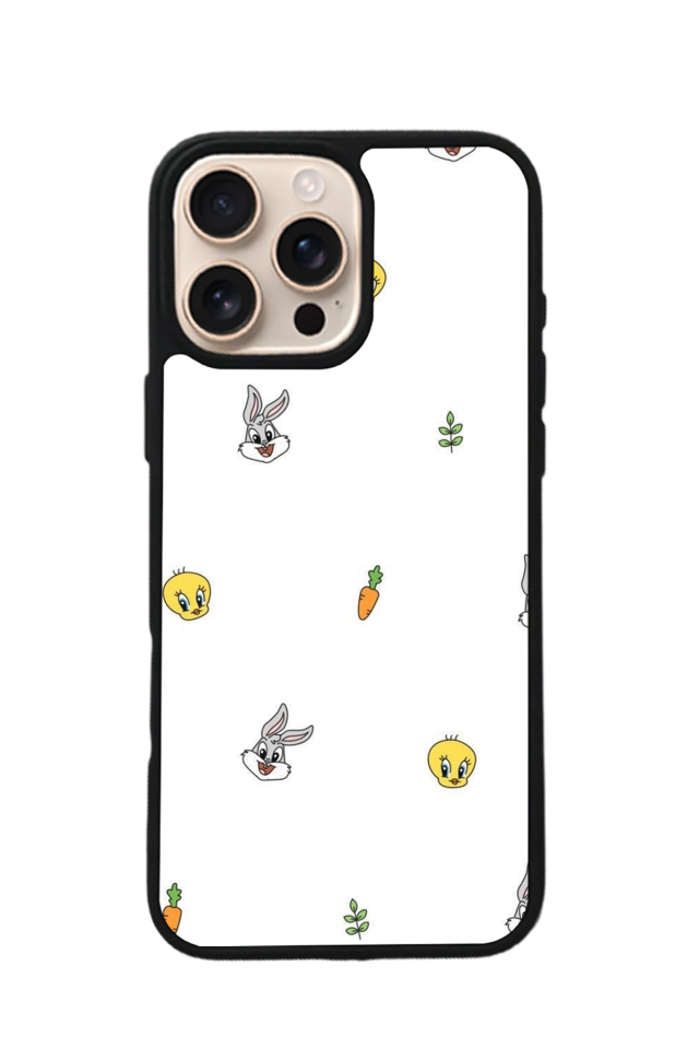 iPhone 14 Pro Uyumlu Tweety Tasarımlı Glossy Premium Kılıf