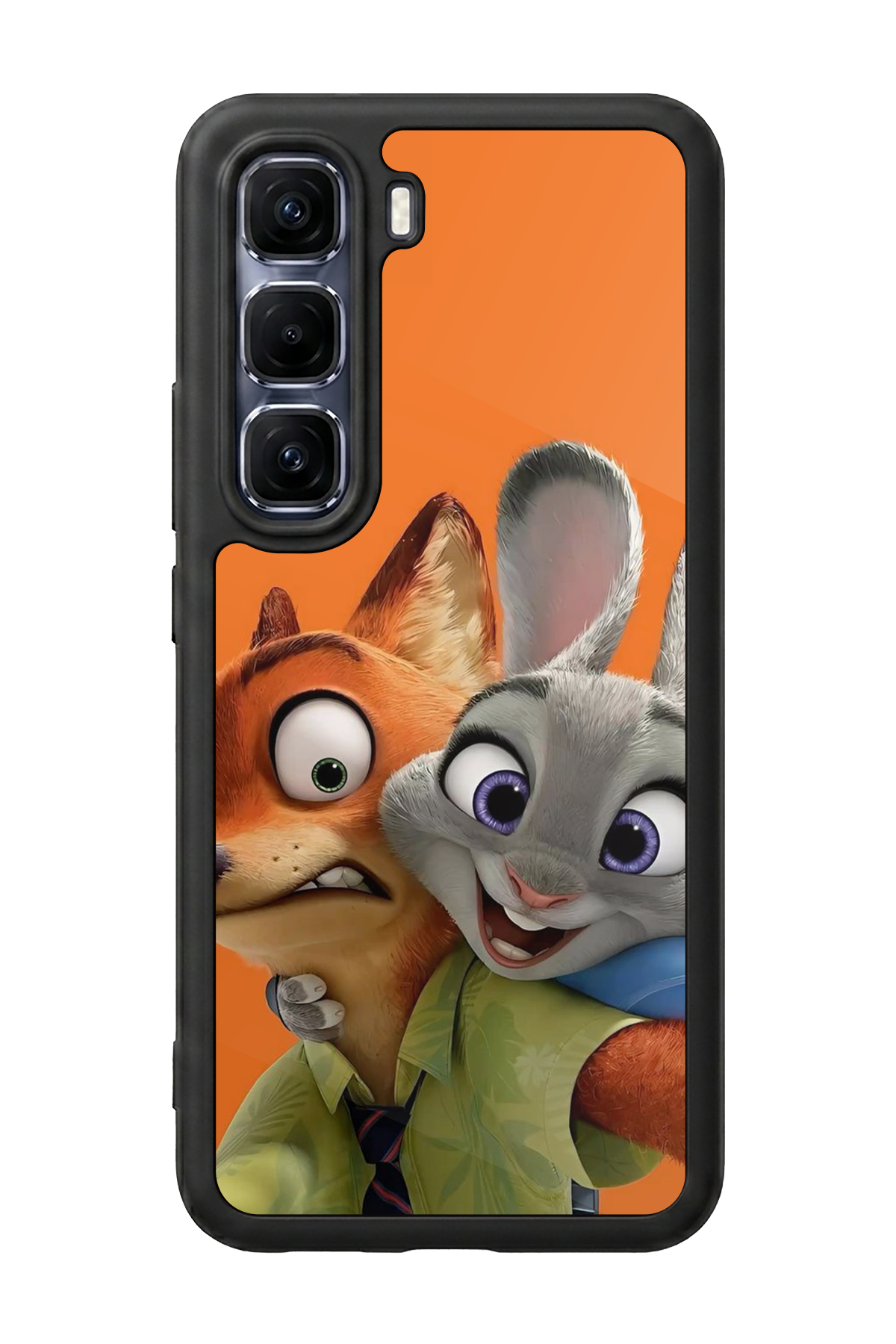 Infinix Hot 60 Pro Plus Uyumlu Zootropolis Tasarımlı Glossy Premium Kılıf