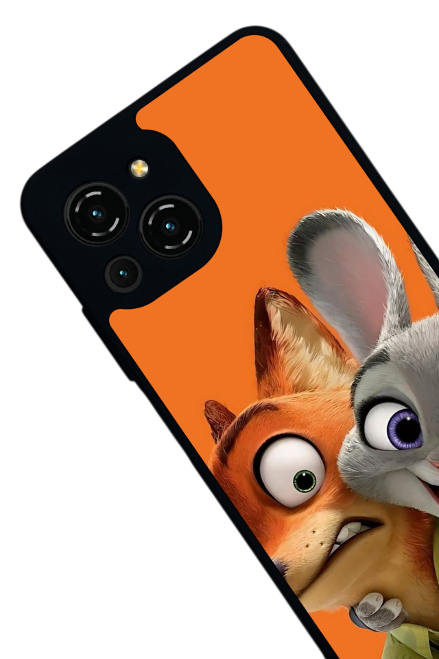 Reeder S23 Pro Max Uyumlu Zootropolis Tasarımlı Glossy Premium Kılıf