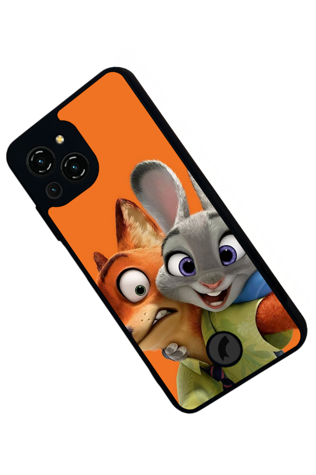 Reeder S23 Pro Max Uyumlu Zootropolis Tasarımlı Glossy Premium Kılıf