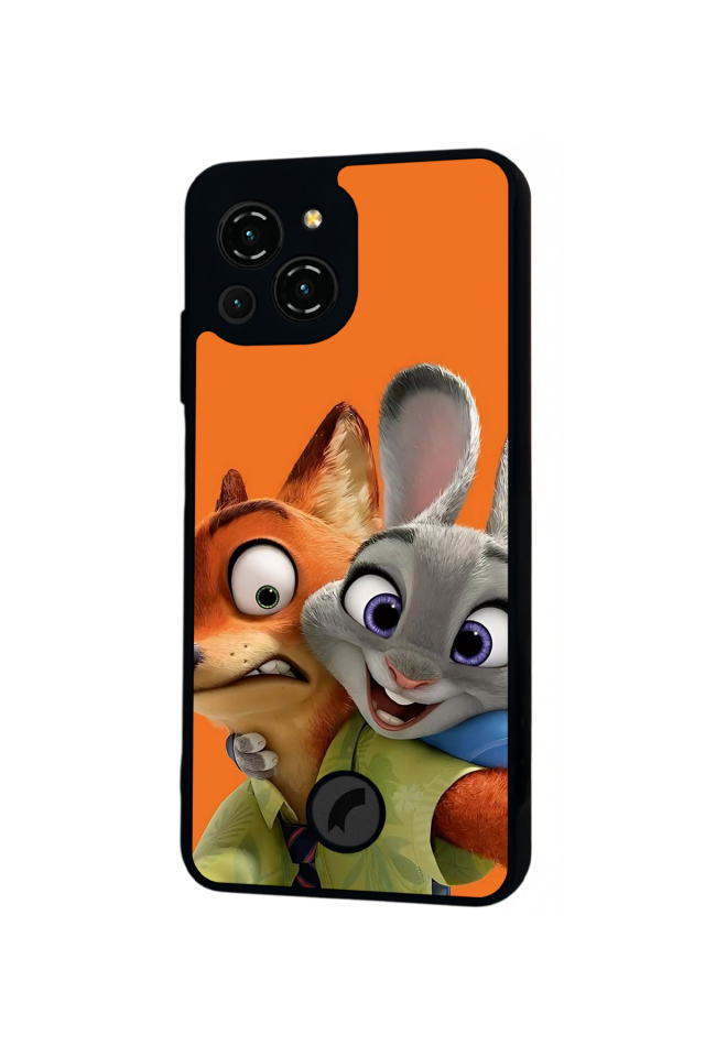 Reeder S23 Pro Max Uyumlu Zootropolis Tasarımlı Glossy Premium Kılıf