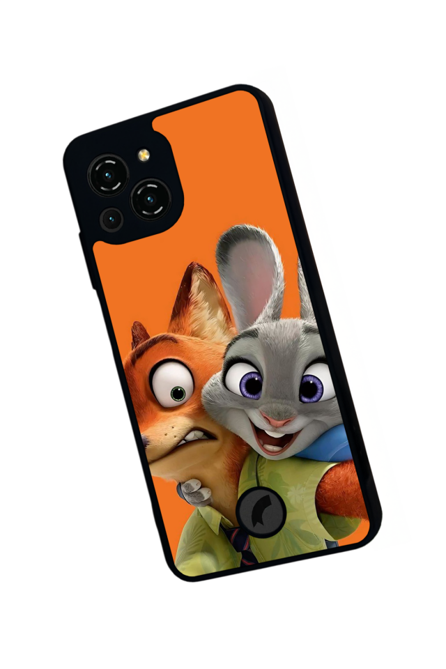 Reeder S23 Pro Max Uyumlu Zootropolis Tasarımlı Glossy Premium Kılıf