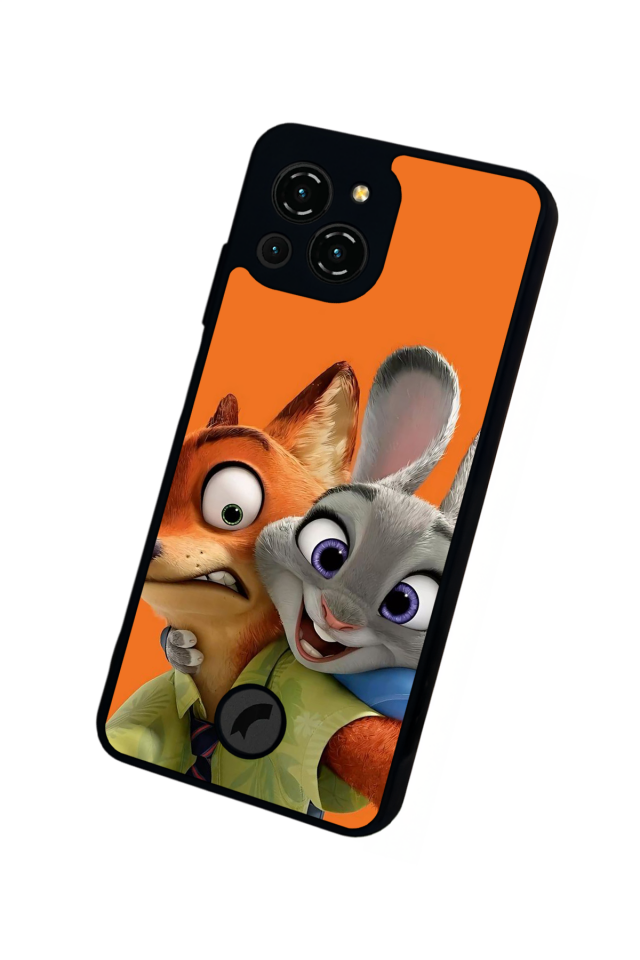 Reeder S23 Pro Max Uyumlu Zootropolis Tasarımlı Glossy Premium Kılıf