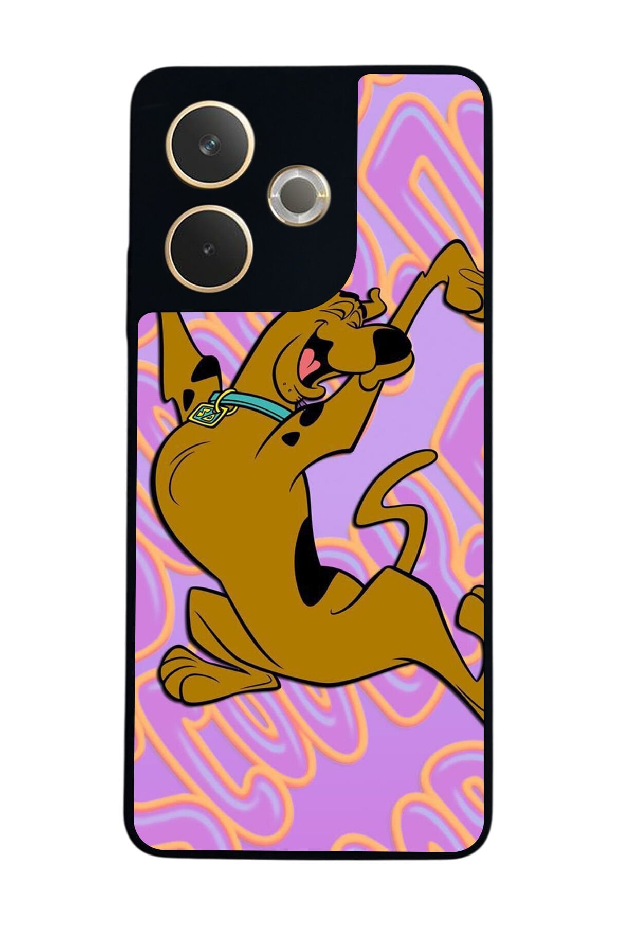 Oppo A5 Pro Uyumlu Scooby Doo Tasarımlı Glossy Premium Kılıf