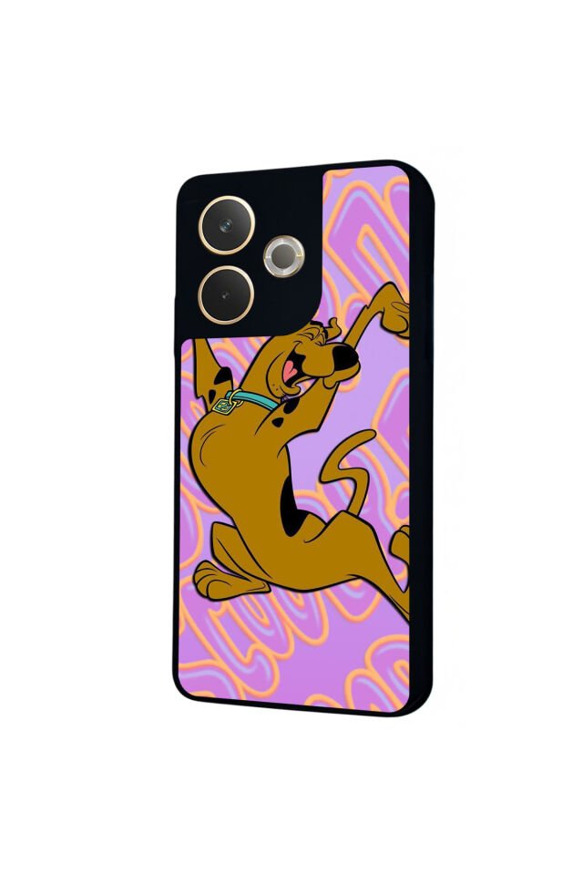 Oppo A5 Pro Uyumlu Scooby Doo Tasarımlı Glossy Premium Kılıf