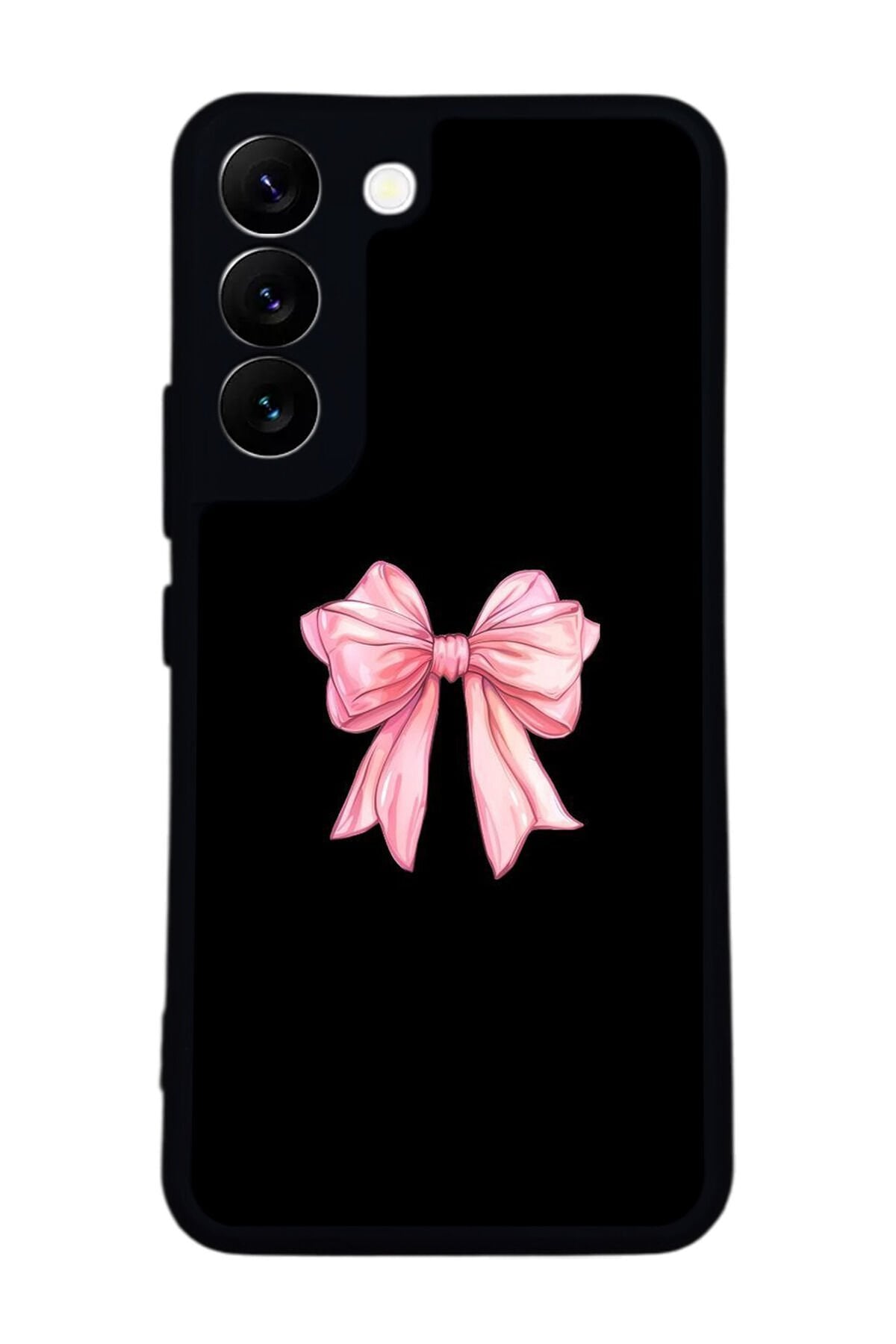 Samsung Galaxy S22 Uyumlu Kurdele Tasarımlı Glossy Premium Kılıf