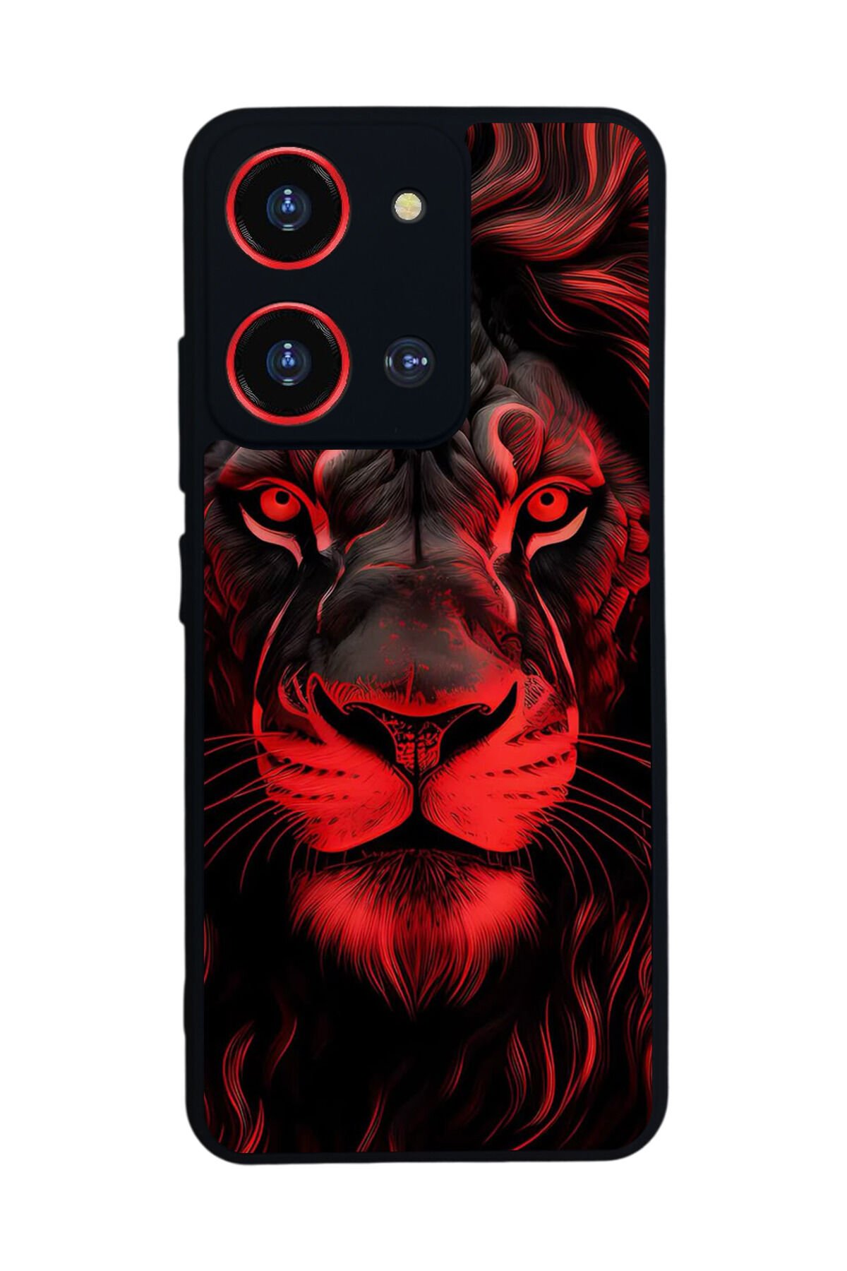 Reeder S19 Max Pro S ZOOM Uyumlu Aslan Tasarımlı Glossy Premium Kılıf