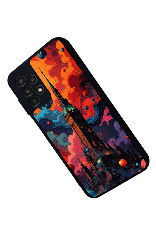 Samsung Galaxy A23 Uyumlu Abstract Tasarımlı Glossy Premium Kılıf