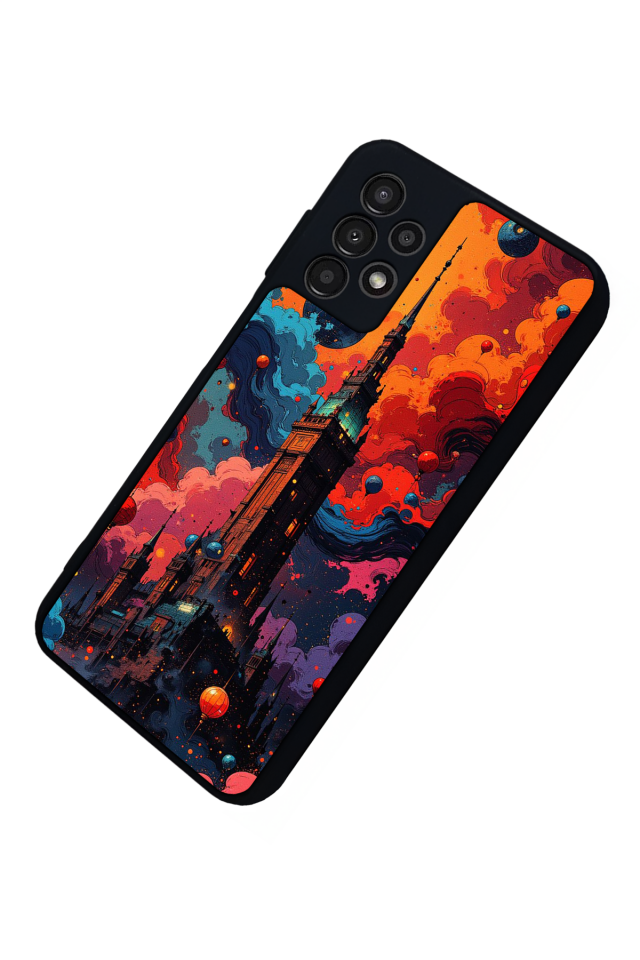 Samsung Galaxy A23 Uyumlu Abstract Tasarımlı Glossy Premium Kılıf