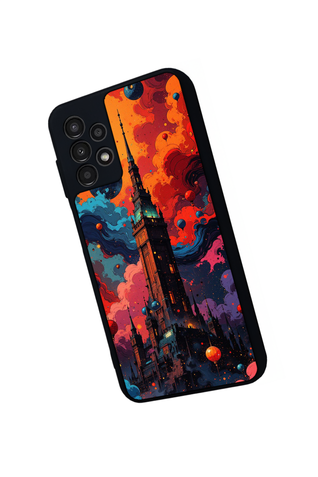 Samsung Galaxy A23 Uyumlu Abstract Tasarımlı Glossy Premium Kılıf
