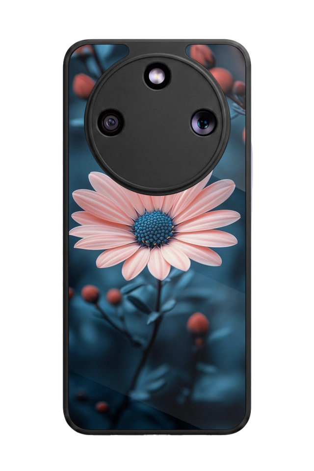 Honor Magic 8 Lite Uyumlu Cicek Tasarımlı Glossy Premium Kılıf