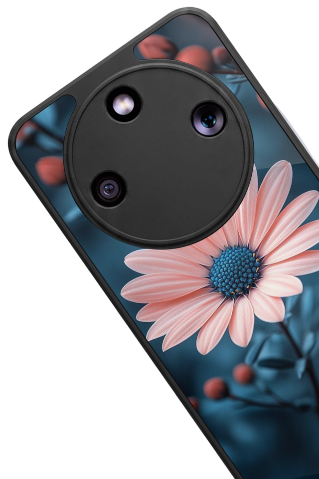Honor Magic 8 Lite Uyumlu Cicek Tasarımlı Glossy Premium Kılıf