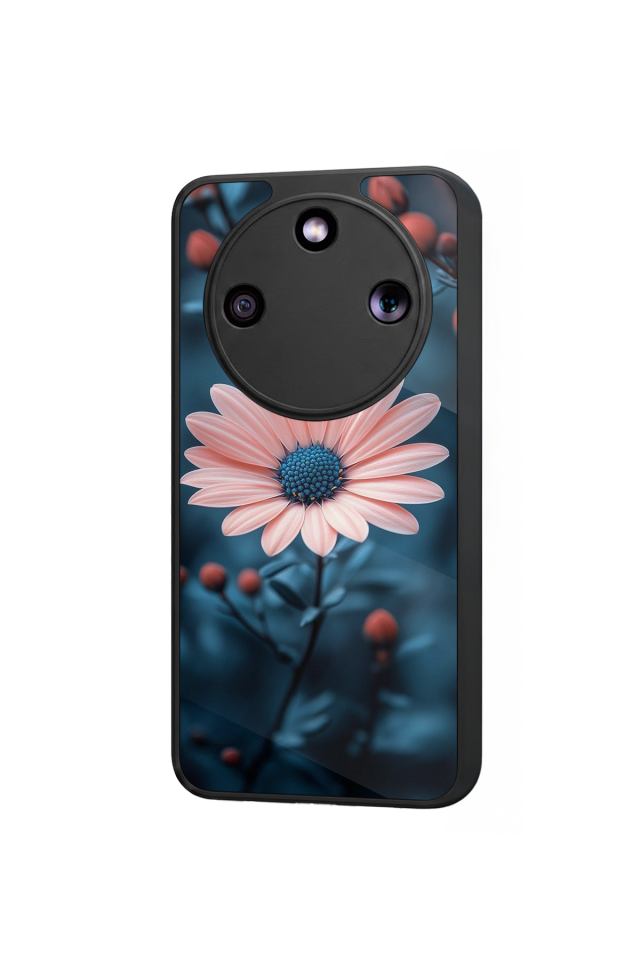 Honor Magic 8 Lite Uyumlu Cicek Tasarımlı Glossy Premium Kılıf