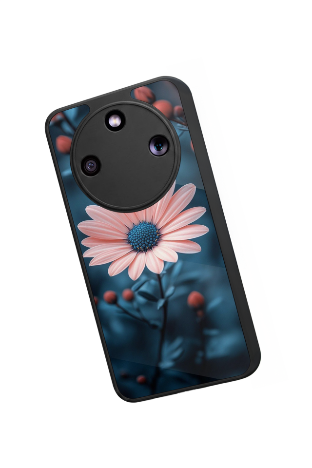 Honor Magic 8 Lite Uyumlu Cicek Tasarımlı Glossy Premium Kılıf