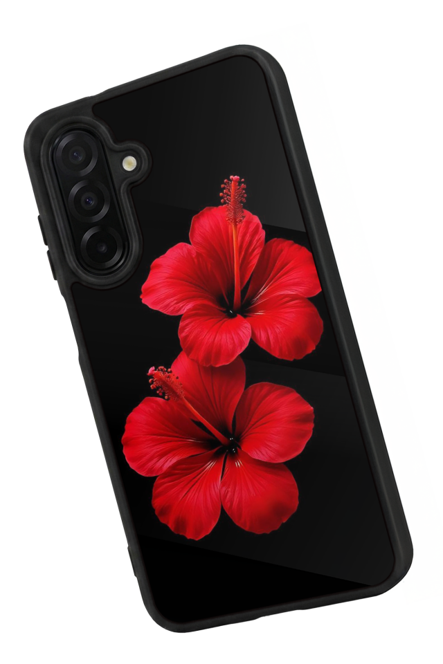 Samsung Galaxy A36 Uyumlu Cicek Tasarımlı Glossy Premium Kılıf
