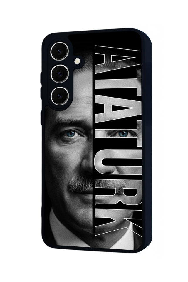 Samsung Galaxy A16 Uyumlu Mustafa Kemal Ataturk Tasarımlı Glossy Premium Kılıf