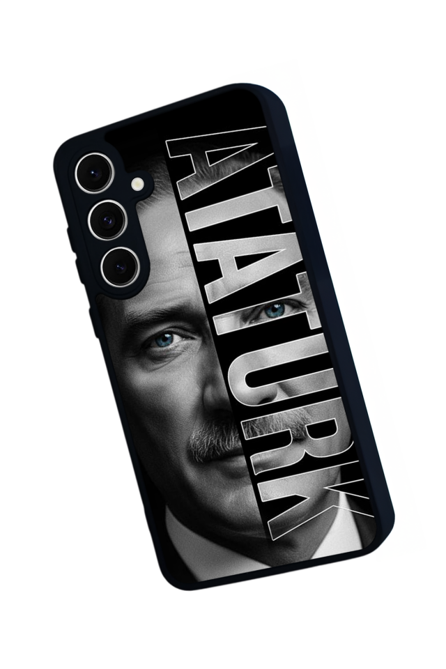 Samsung Galaxy A16 Uyumlu Mustafa Kemal Ataturk Tasarımlı Glossy Premium Kılıf