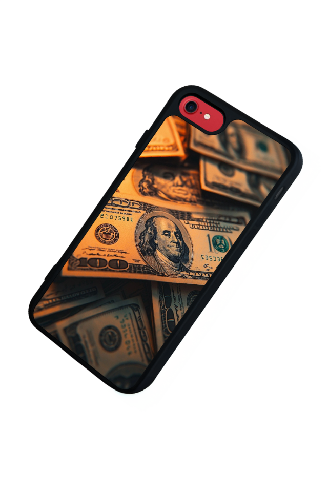 iPhone SE Uyumlu Para Tasarımlı Glossy Premium Kılıf