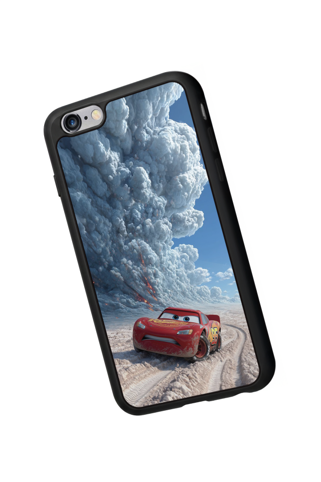 iPhone 6s Plus Uyumlu Şimsek McQueen Tasarımlı Glossy Premium Kılıf