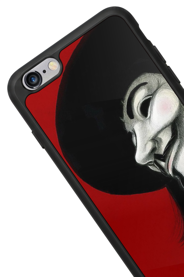 iPhone 6 Plus Uyumlu Vendetta Tasarımlı Glossy Premium Kılıf
