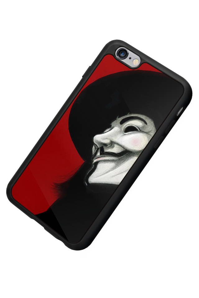 iPhone 6 Plus Uyumlu Vendetta Tasarımlı Glossy Premium Kılıf