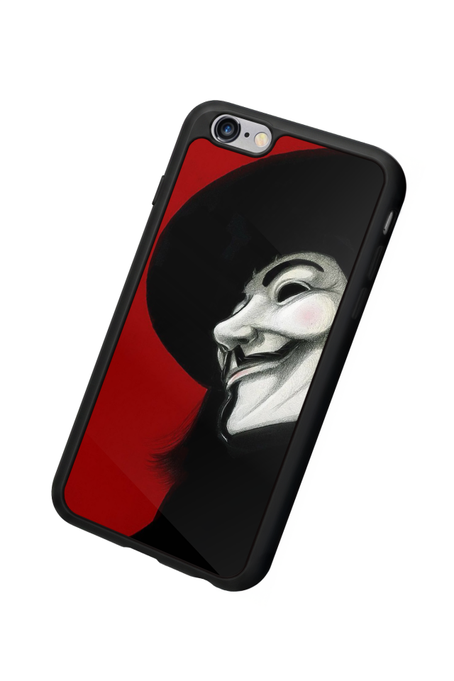 iPhone 6 Plus Uyumlu Vendetta Tasarımlı Glossy Premium Kılıf