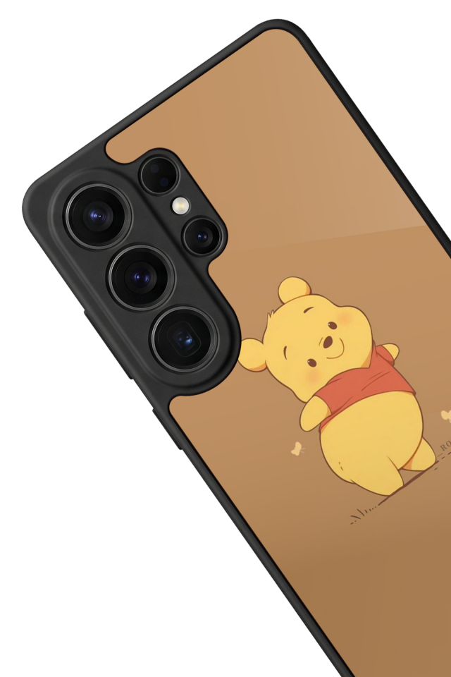 Samsung Galaxy S26 Ultra Uyumlu Winnie Tasarımlı Glossy Premium Kılıf