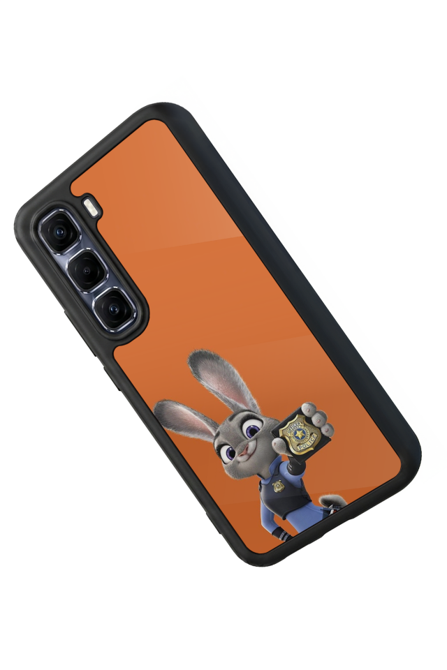 Infinix Hot 60 Pro Plus Uyumlu Zootropolis Tasarımlı Glossy Premium Kılıf