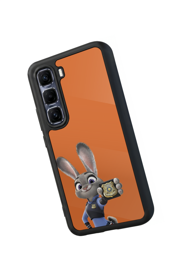 Infinix Hot 60 Pro Plus Uyumlu Zootropolis Tasarımlı Glossy Premium Kılıf