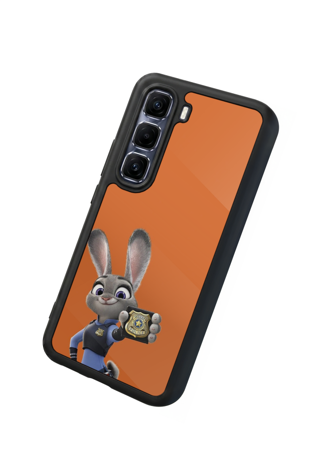 Infinix Hot 60 Pro Plus Uyumlu Zootropolis Tasarımlı Glossy Premium Kılıf