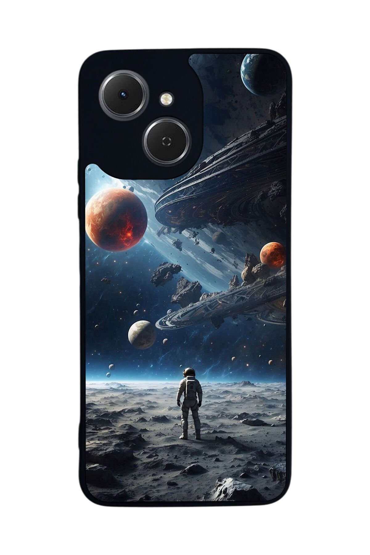 Tecno Spark 40C Uyumlu Kılıf – Yumuşak Silikon, Koruyucu, Şok Emici Kapak