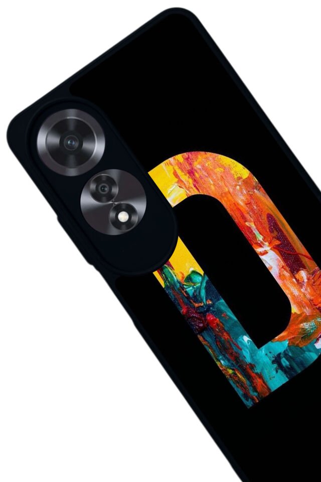 Oppo A60 Mat Siyah uyumlu Kılıf – Yumuşak Silikon, Koruyucu, Şok Emici Kapak