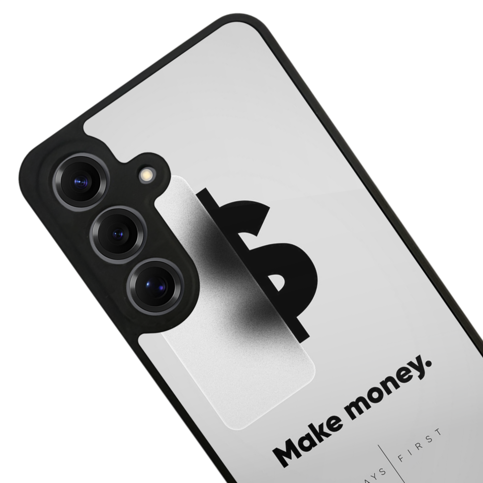 Samsung Galaxy S25 Uyumlu Money Para Tasarımlı Glossy Premium Kılıf