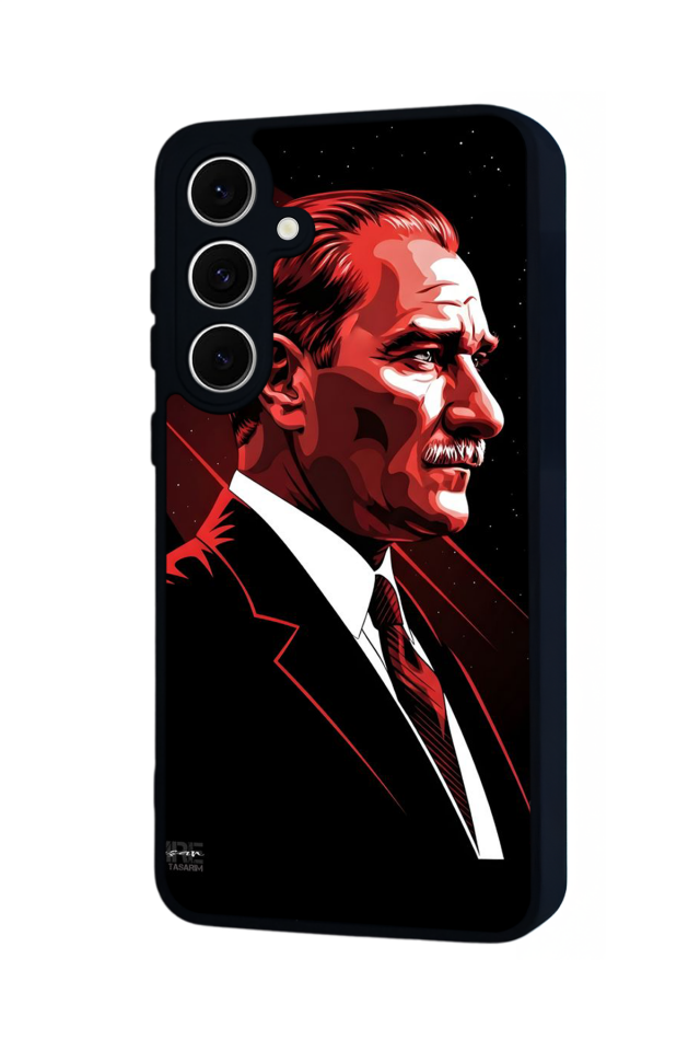 Samsung Galaxy A16 Uyumlu Mustafa Kemal Ataturk Tasarımlı Glossy Premium Kılıf