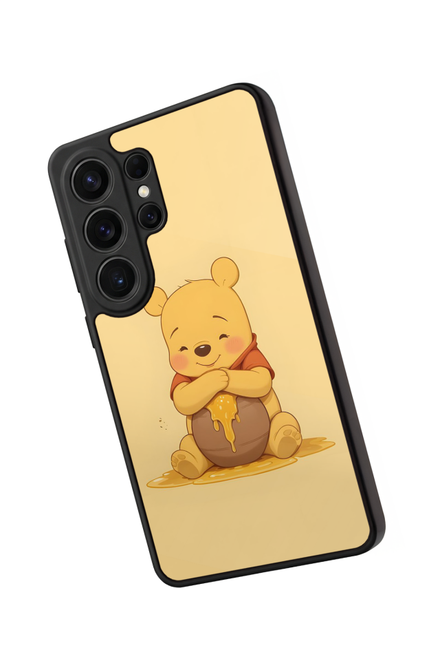 Samsung Galaxy S26 Ultra Uyumlu Winnie Tasarımlı Glossy Premium Kılıf