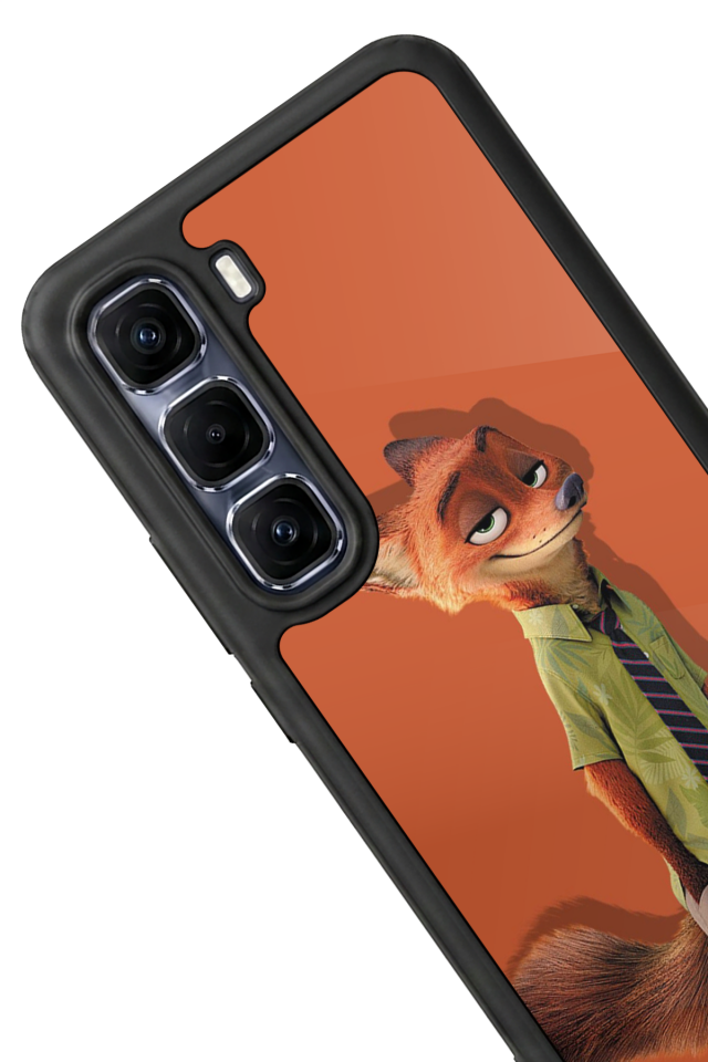 Infinix Hot 60 Pro Plus Uyumlu Zootropolis Tasarımlı Glossy Premium Kılıf