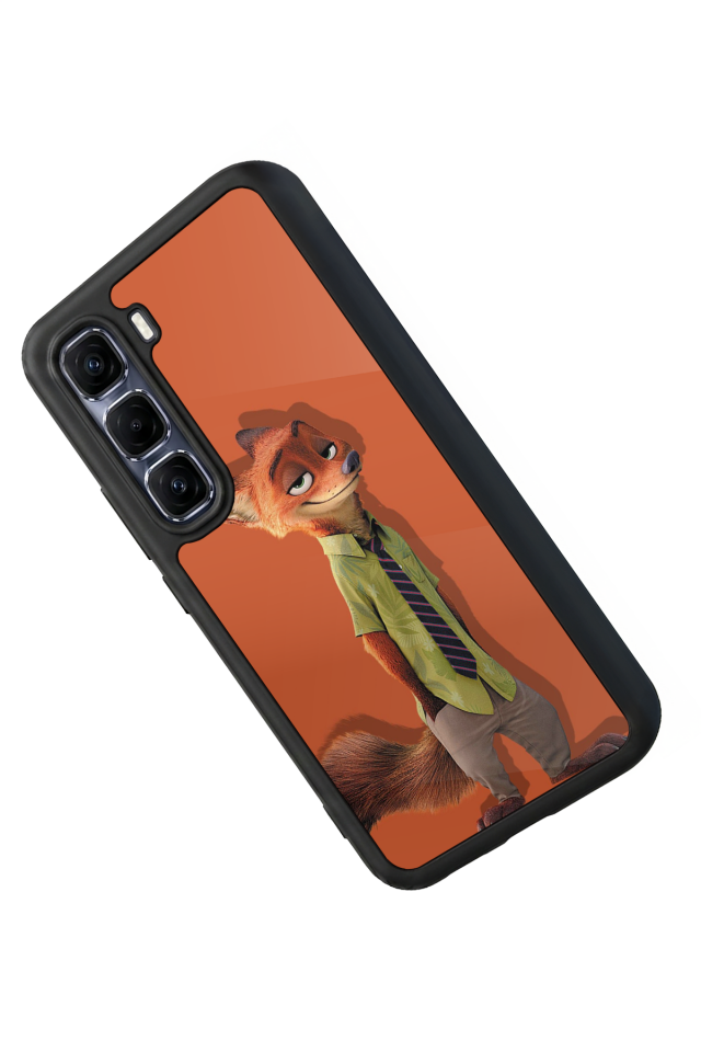 Infinix Hot 60 Pro Plus Uyumlu Zootropolis Tasarımlı Glossy Premium Kılıf