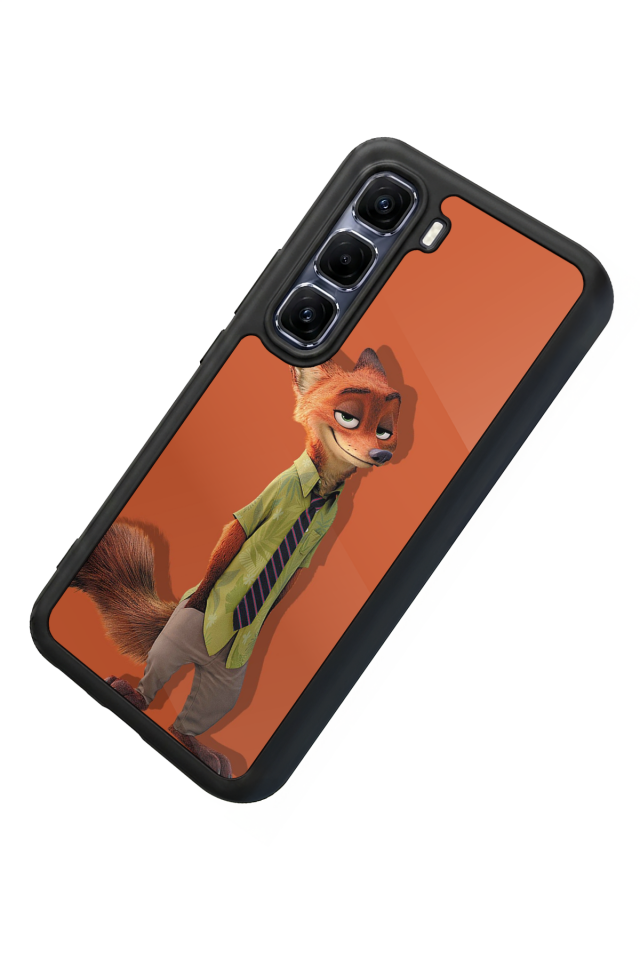 Infinix Hot 60 Pro Plus Uyumlu Zootropolis Tasarımlı Glossy Premium Kılıf