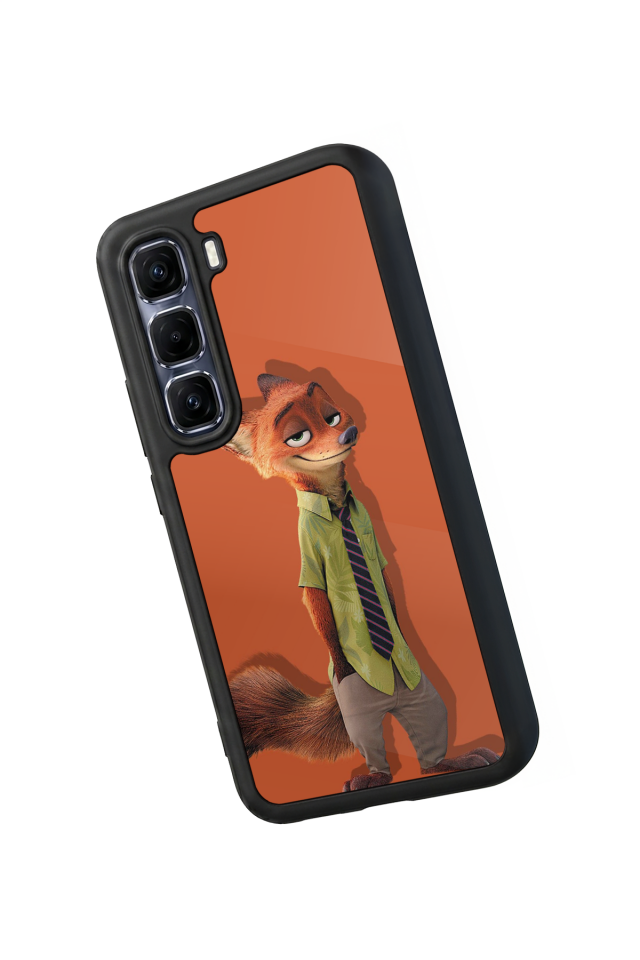 Infinix Hot 60 Pro Plus Uyumlu Zootropolis Tasarımlı Glossy Premium Kılıf