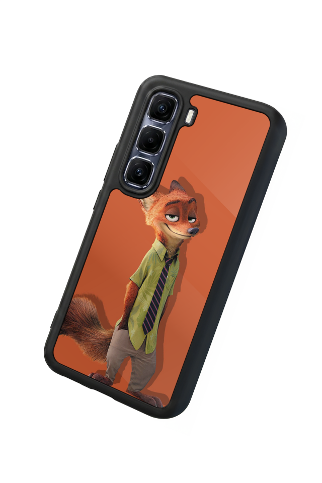 Infinix Hot 60 Pro Plus Uyumlu Zootropolis Tasarımlı Glossy Premium Kılıf