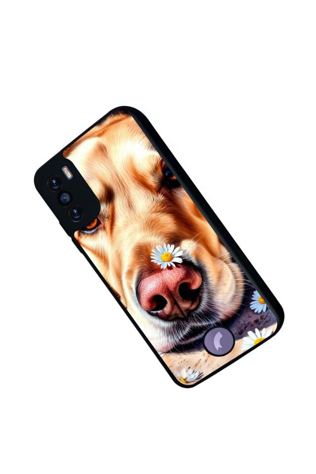 Reeder S19 Max Pro S Uyumlu Golden Kopek Tasarımlı Glossy Premium Kılıf