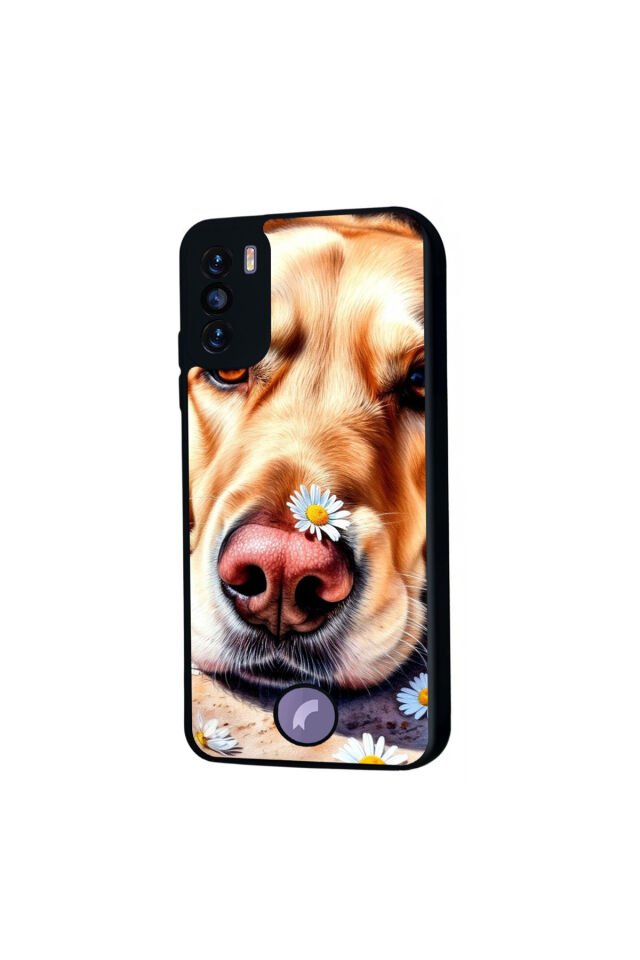 Reeder S19 Max Pro S Uyumlu Golden Kopek Tasarımlı Glossy Premium Kılıf