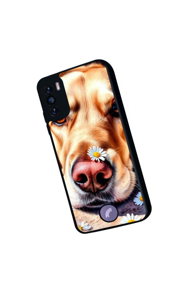 Reeder S19 Max Pro S Uyumlu Golden Kopek Tasarımlı Glossy Premium Kılıf