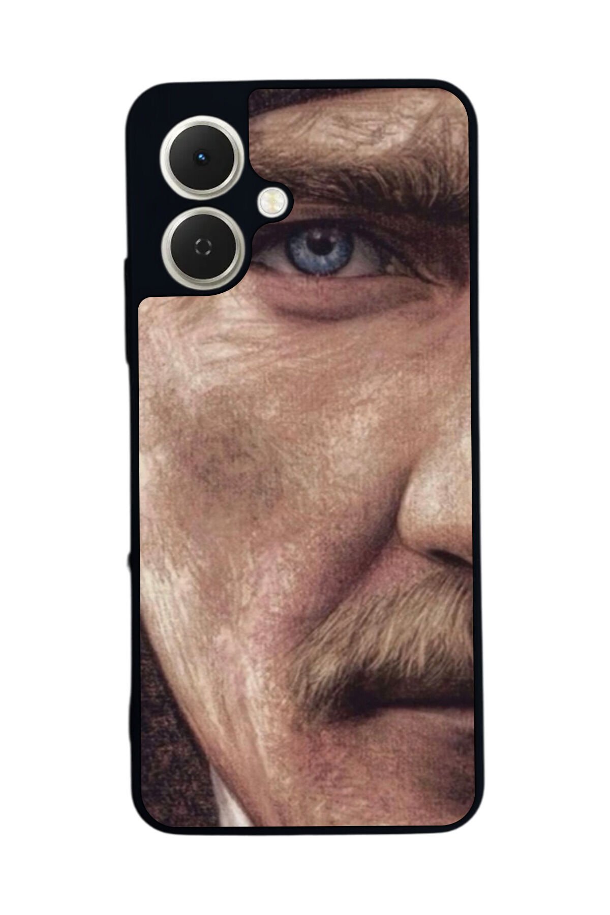 Tecno Spark GO 2 Uyumlu Mustafa Kemal Ataturk Tasarımlı Glossy Premium Kılıf