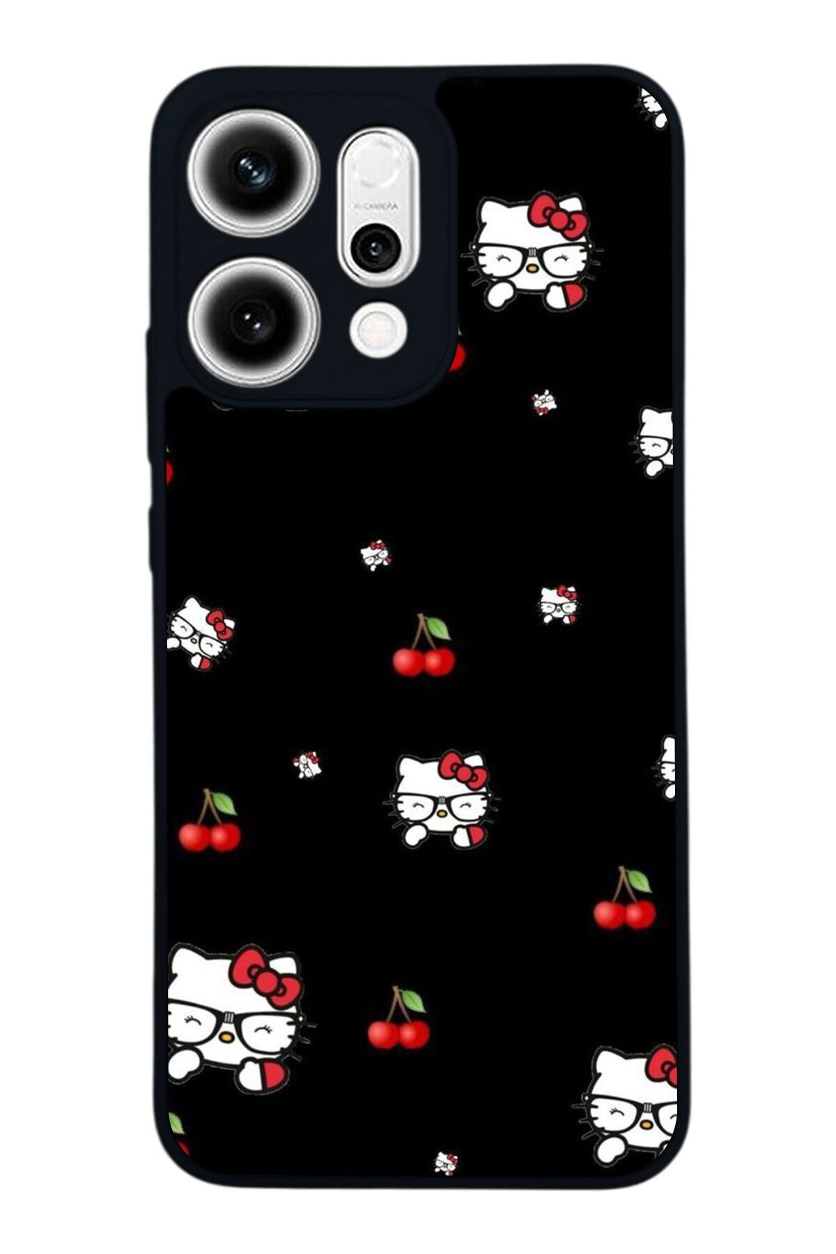 Oppo Reno 14 Uyumlu HelloKitty Tasarımlı Glossy Premium Kılıf